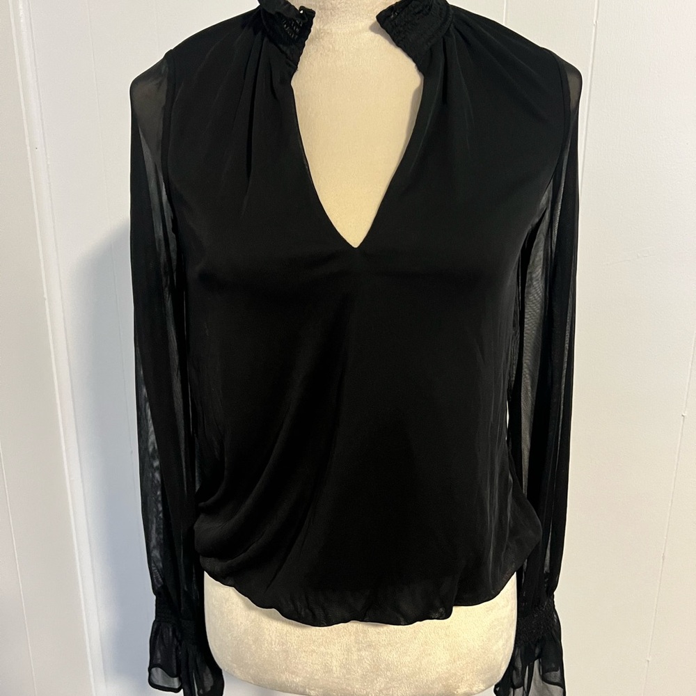 Express black blouse